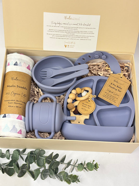 Little Muncher- Blue Feeding Hamper