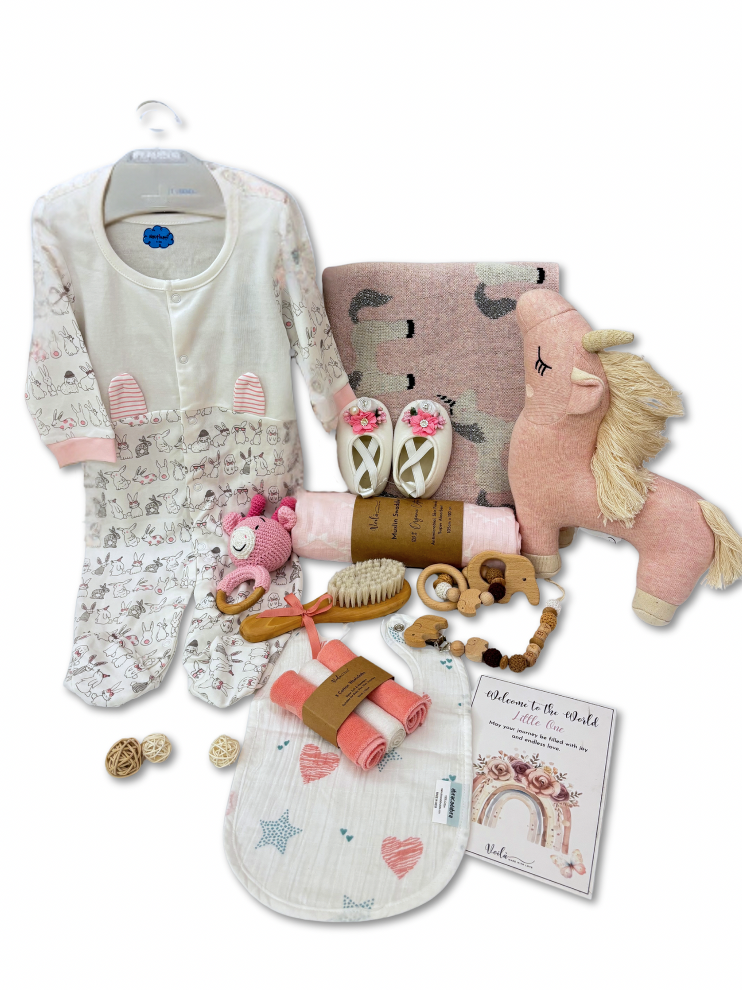 Unicorn Dreams Baby Girl Caddy