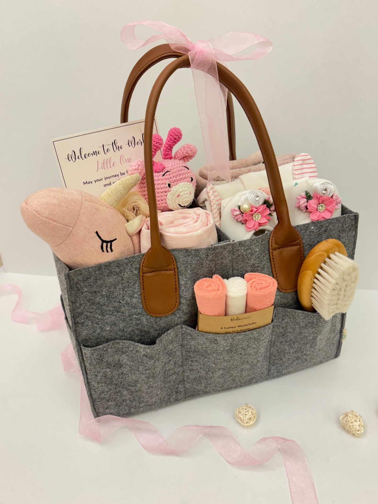 Unicorn Dreams Baby Girl Caddy
