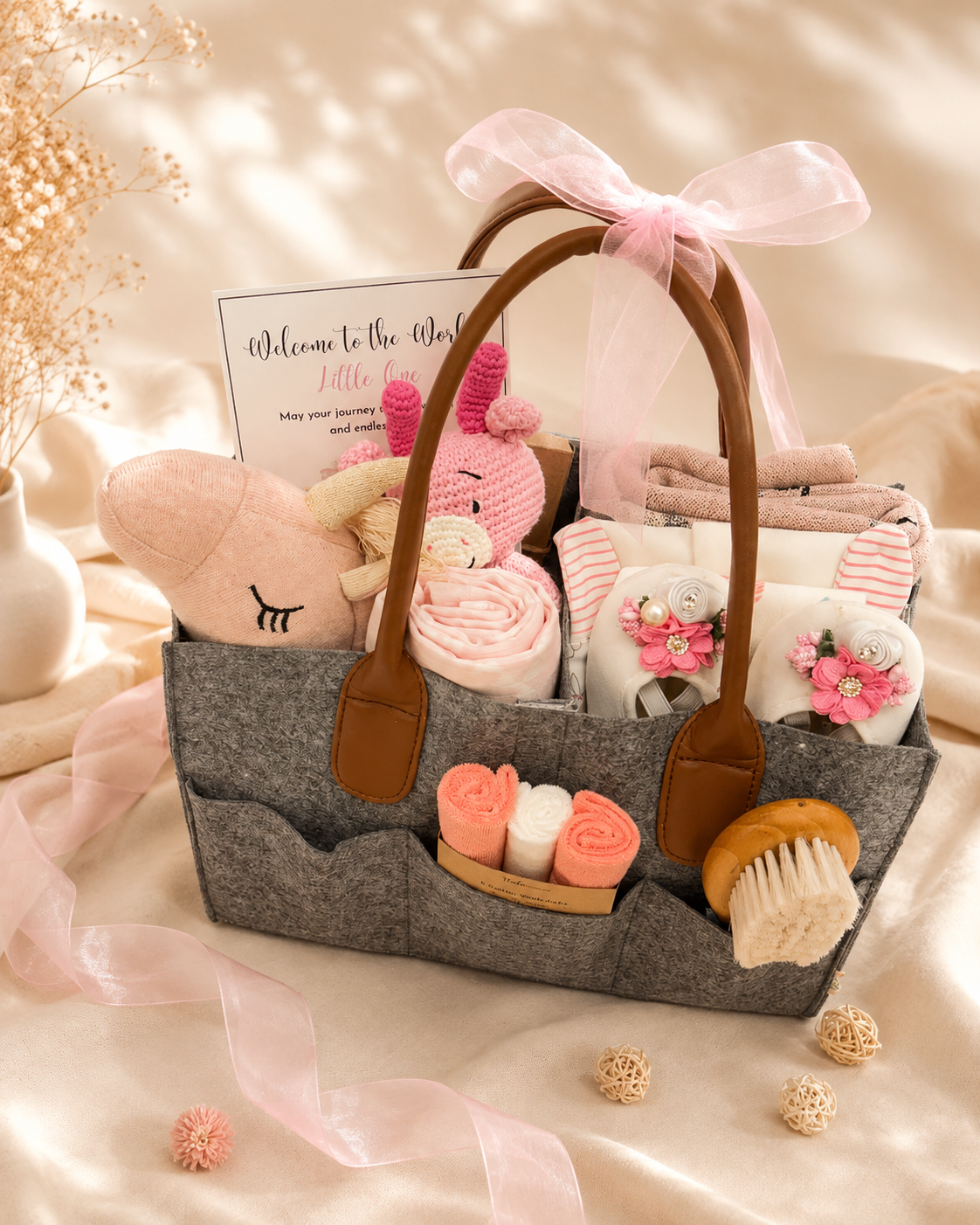 Unicorn Dreams Baby Girl Caddy
