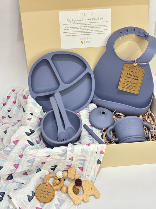 Little Muncher- Blue Feeding Hamper